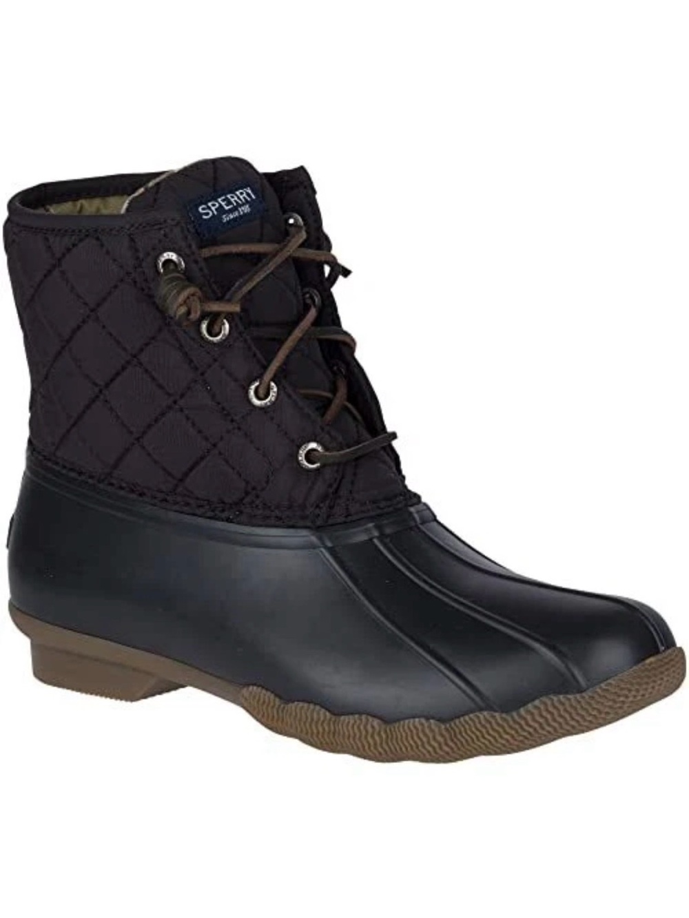 Sperry Top-Sider Saltwater Quilted Duck Boots - 7